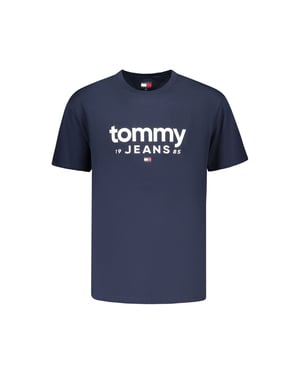 Tommy Hilfiger Blauw Katoenen Heren T-Shirt