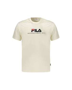 Fila Beige Katoenen Heren T-shirt