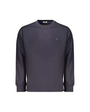 Coveri Moving Blue Bomull Herr Sweatshirt