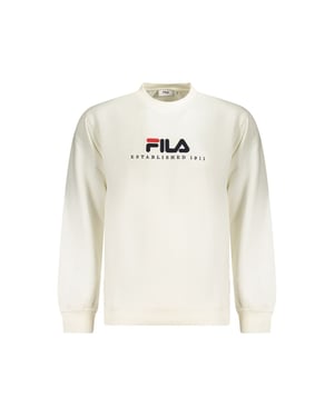 Fila Witte Katoenen Heren Sweater