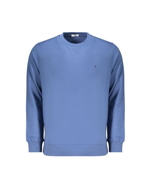 Coveri Moving Blauwe Katoenen Sweatshirt voor Mannen