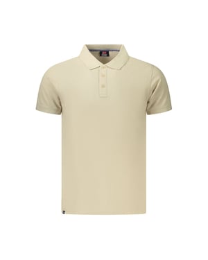 Noorwegen 1963 Beige Katoenen Heren Polo