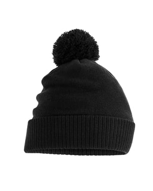 Beechfield Snowstar Thermische Muts (Zwart)