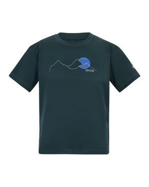 Regatta Childrens/Kids Alvarado Back Print T-Shirt (Night Sky)