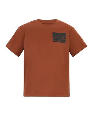 Regatta Childrens/Kids Alvarado Back Print T-Shirt (Brick)