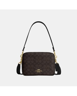 Carey Crossbody Bag In Signature Canvas