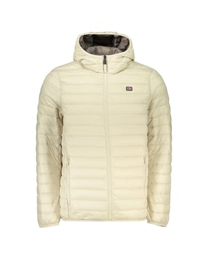 Noorwegen 1963 Beigen Polyamide Herenjas