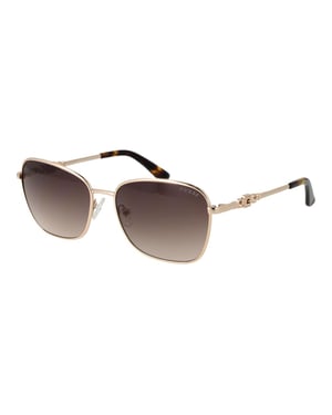 Guess Gold Metal Sunglasses
