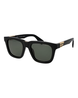 Police Zwarte Cellulose Acetate Zonnebril