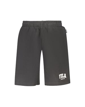 Fila Zwarte Katoenen Herenbroek