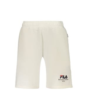 Fila Witte Katoenen Herenbroek