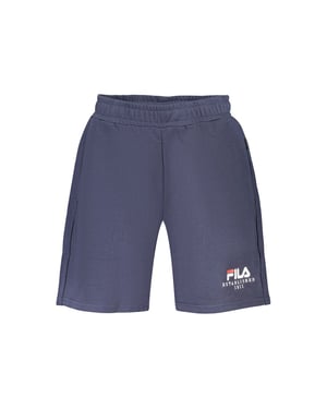 Fila Blauwe Katoenen Herenbroek