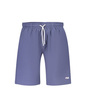 Fila Blauw Polyester Mannen Zwemkleding