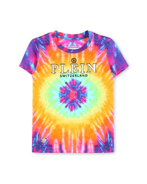 T-Shirt Rund Hals Ss Tie Dye