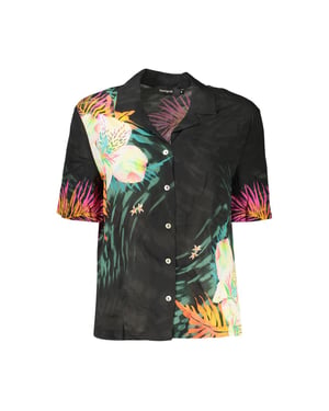 Desigual Zwarte Viscose Dames Shirt