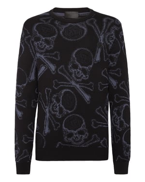 Pullover Med Rund Hals Skull&Bones