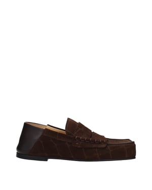 Jacquemus Bruine Leren Instaploafer