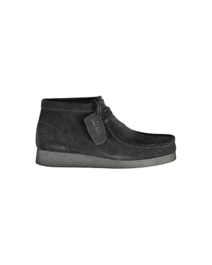 Clarks Svart Läder Herr Sneakers