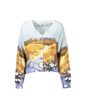 Desigual Azzurro Katoenen Damestrui