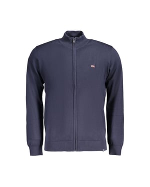Norge 1963 Blå Bomulls Sweatshirt för Herrar