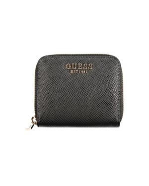 Guess Jeans Nero Polyuretan Kvinna Plånbok