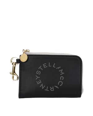 Stella McCartney Svart Läderplånbok
