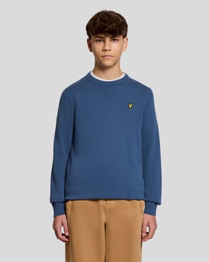 Cotton Crew Neck Jumper