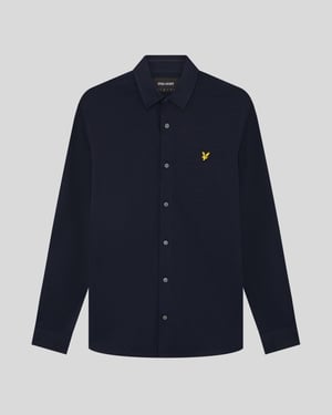 Bomull Oxford Jersey Skjorta