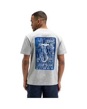 Butcher of Blue Manifest loose tee grey melange