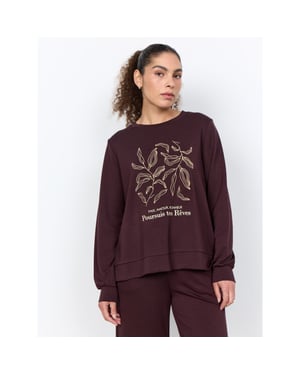 Soyaconcept Sc-banu 317 chocolate sweater
