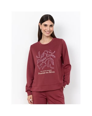 Soyaconcept Sc-banu 317 oxbloodred sweater