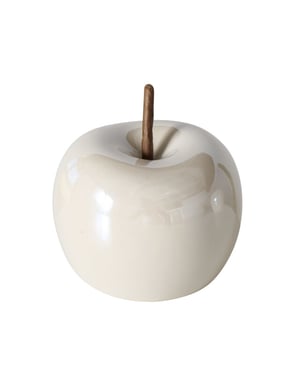 Casa di Elturo Set van 2 deco object appel – Ø 11 cm – Ø 6,5 cm