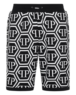 Sportshorts med monogram