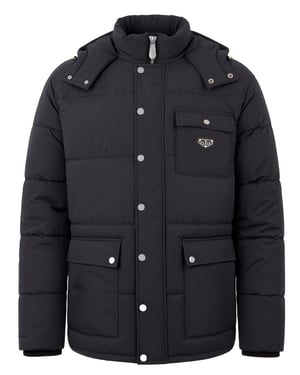 Nylon Pufferjacka Gothic Plein