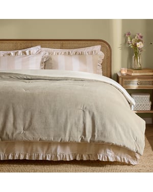Wylder Edie 100% Cotton Velvet Bedspread
