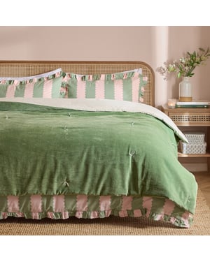 Wylder Edie 100% Cotton Velvet Bedspread