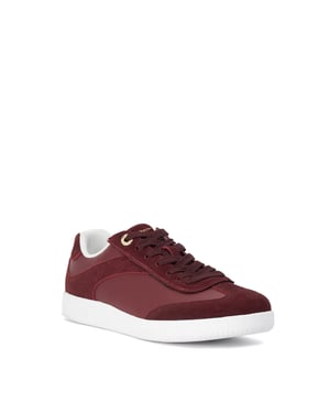 Dune Ladies Emilias - Leather Lace-Up Trainers