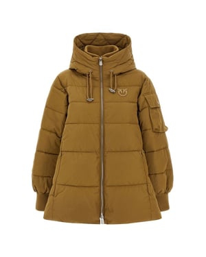 Pinko Winterjas Beige