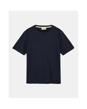 Anerkjendt 901754 akkikki s/s waffle tee sky captain