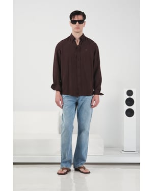 Reguliere Pasvorm Lange Mouwen Shirt
