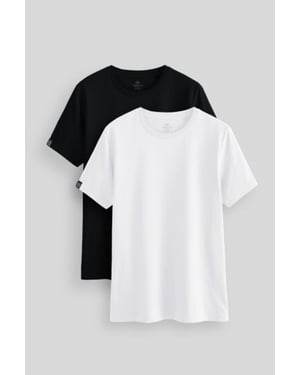 Comfort Fit Ronde Hals T-Shirt