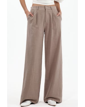 Hoge Taille Wijde Pantalonbroek