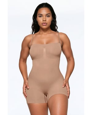 Premium Naadloze Strapless Vormgevende Bodysuit Shapewear