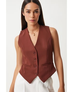 Crop Knop Vest