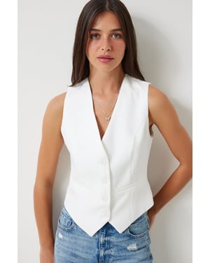 Crop Knop Vest