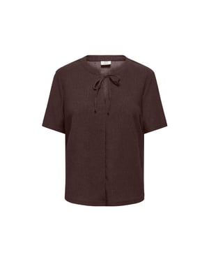 Jacqueline de Yong Jdydebbie ss v neck top jrs dia -