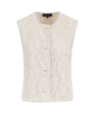 Elvira Collections Gilet amelia beige