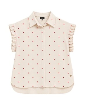 Elvira Collections Blouse emma ecru dessin