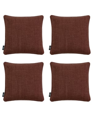 Madison sierkussen nola bordeaux 60x60x10cm set van 4