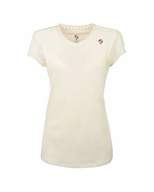 Q1905 Tee brush mesh q snow white